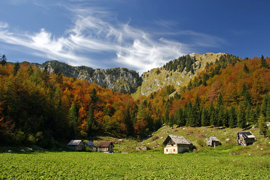 Planina Za Črno goro
Prvi jesenski dan v planini Za Črno goro (Ravharska planina).
Ključne besede: planina za črno goro ravharska planina