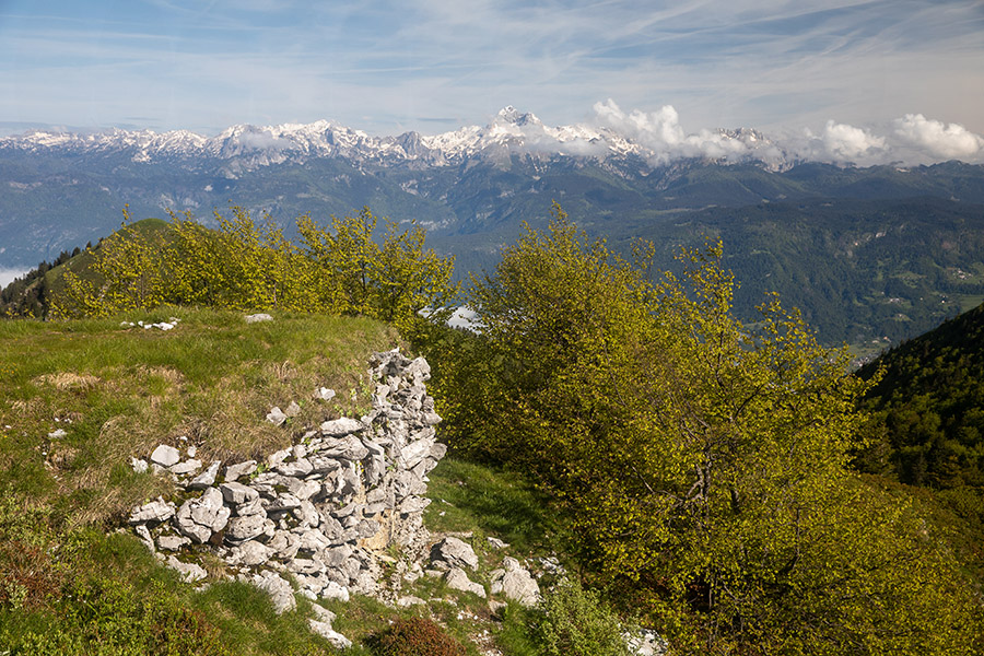 S Slatnika
Razgled na Triglavsko pogorje s Slatnika.
Ključne besede: slatnik triglavsko pogorje gore nad soriško planino