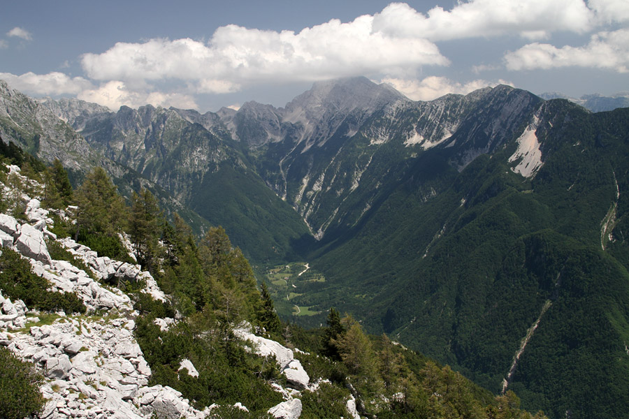 Bavšica in Bavški Grintavec I.
Dobršen del poti laho opazujemo Bavšico in Bavški Grintavec.
Ključne besede: bavšica bavki grintavec