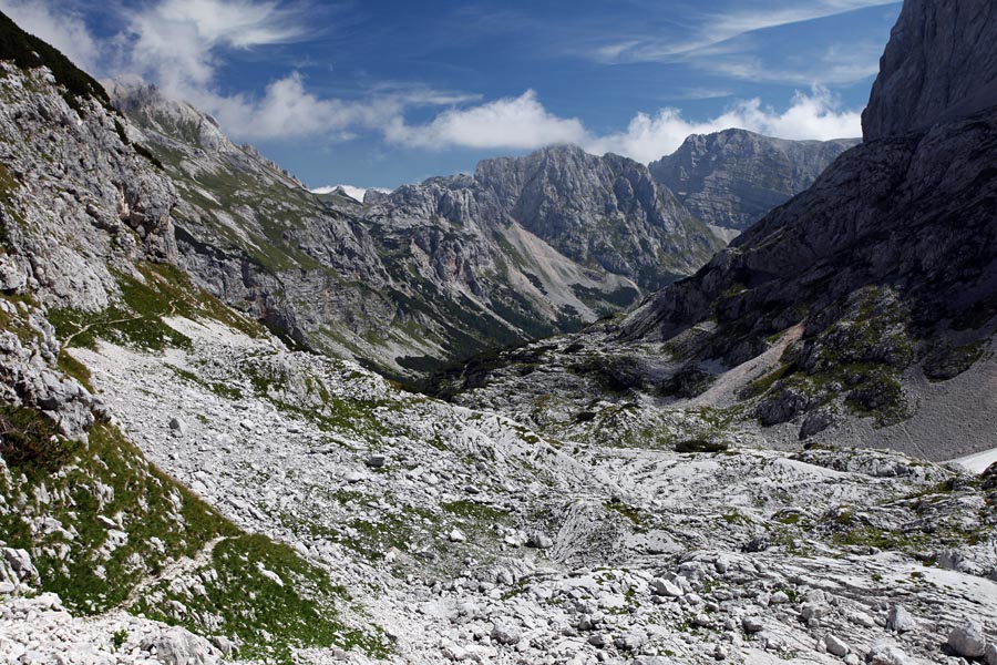 Proti Velem polju II.
Z Doliča proti Velem polju.
Ključne besede: velo polje dolič