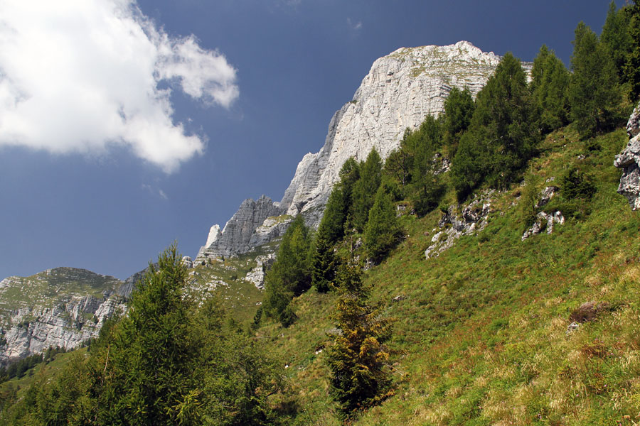 Pot Via Alta
Prehodili le del čudovite poti Via Alta, ki se sicer vije nad celo dolino Reklanice, a bili navdušeni nad lepotami. Prepričan sem, da se jo splača prehoditi jeseni.
Ključne besede: via alta strma peč