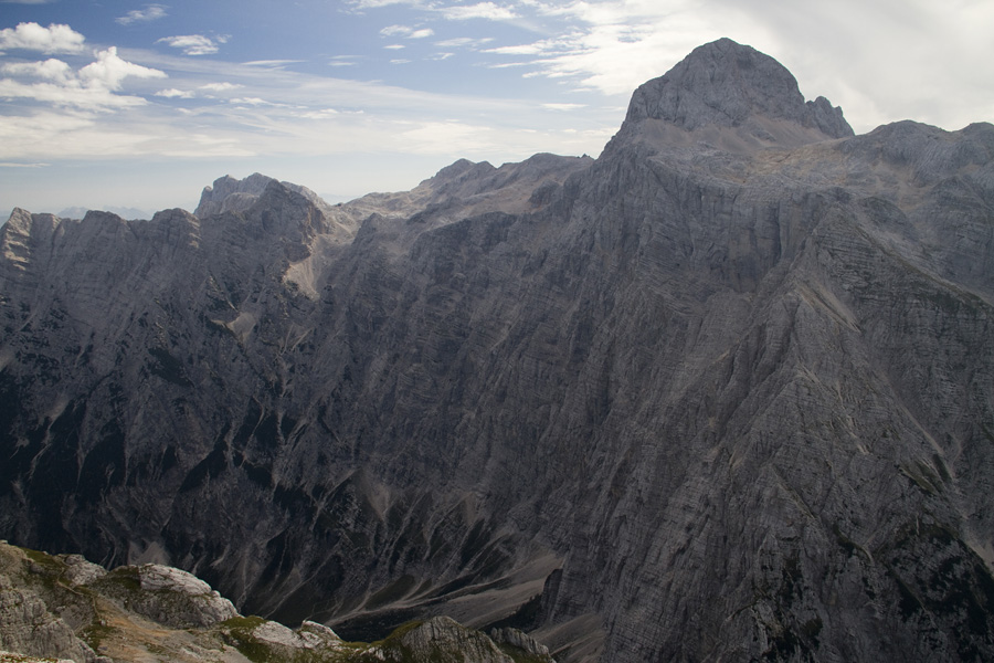 Severna Triglavska stena
Triglavska severna stena s sestopa s Pihavca.
Ključne besede: pihavec triglav severna stena