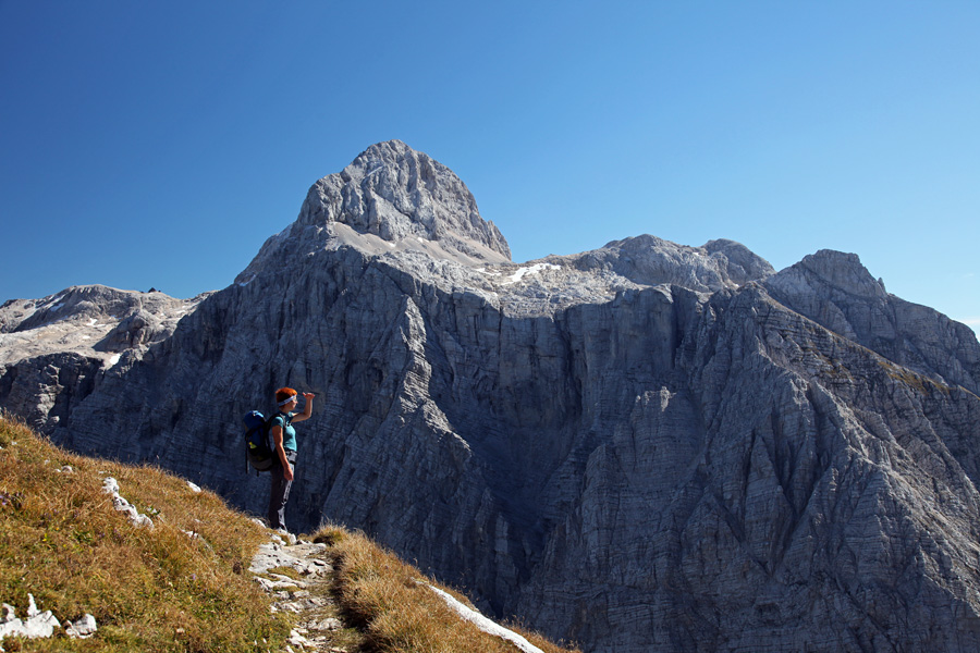 Razgledi, razgledi ...
S poti z Bovškega Gamsovca na sedlo Luknja.
Ključne besede: bovški gamsovec sedlo luknja triglav