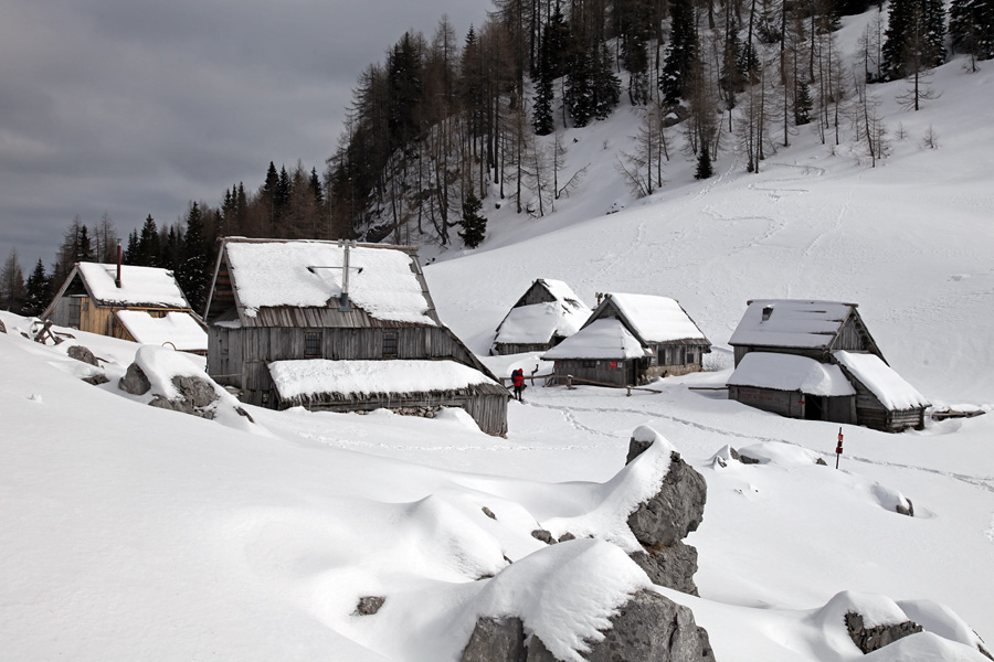 Planina Viševnik IV.
Pred odhodom na planino Jezero.
Ključne besede: planina viševnik