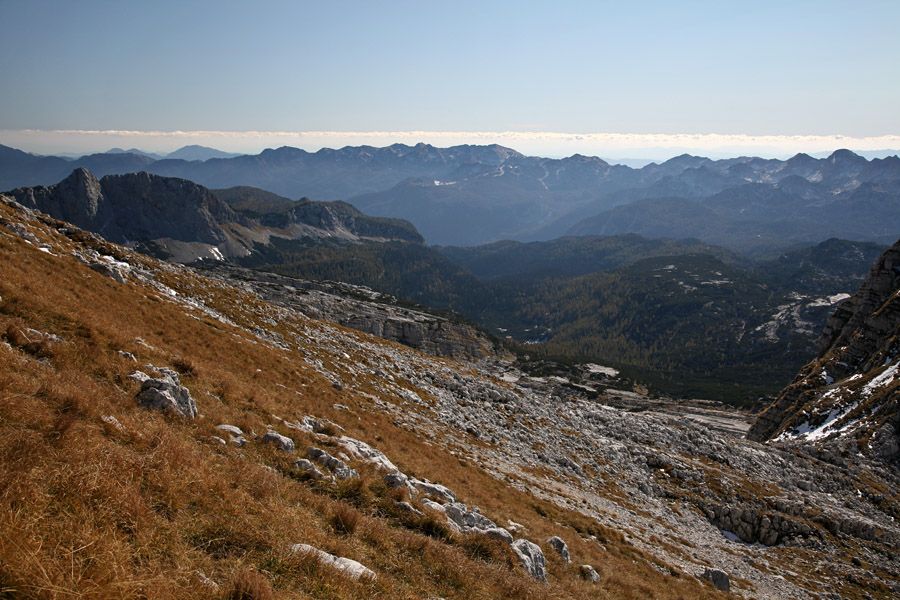 Na Bohinjsko stran
Na Bohinjsko stran s Travnika.
Ključne besede: travnik