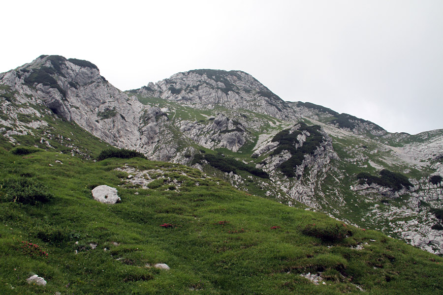 Bohinjski Migovec
Smer brezpotnega sestopa.
Ključne besede: bohinjski migovec