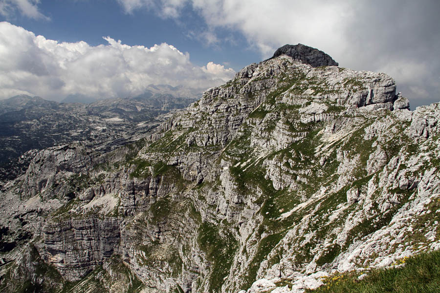 Pogled nazaj
Na Veliko Špičje.
Ključne besede: veliko malo lepo špičje